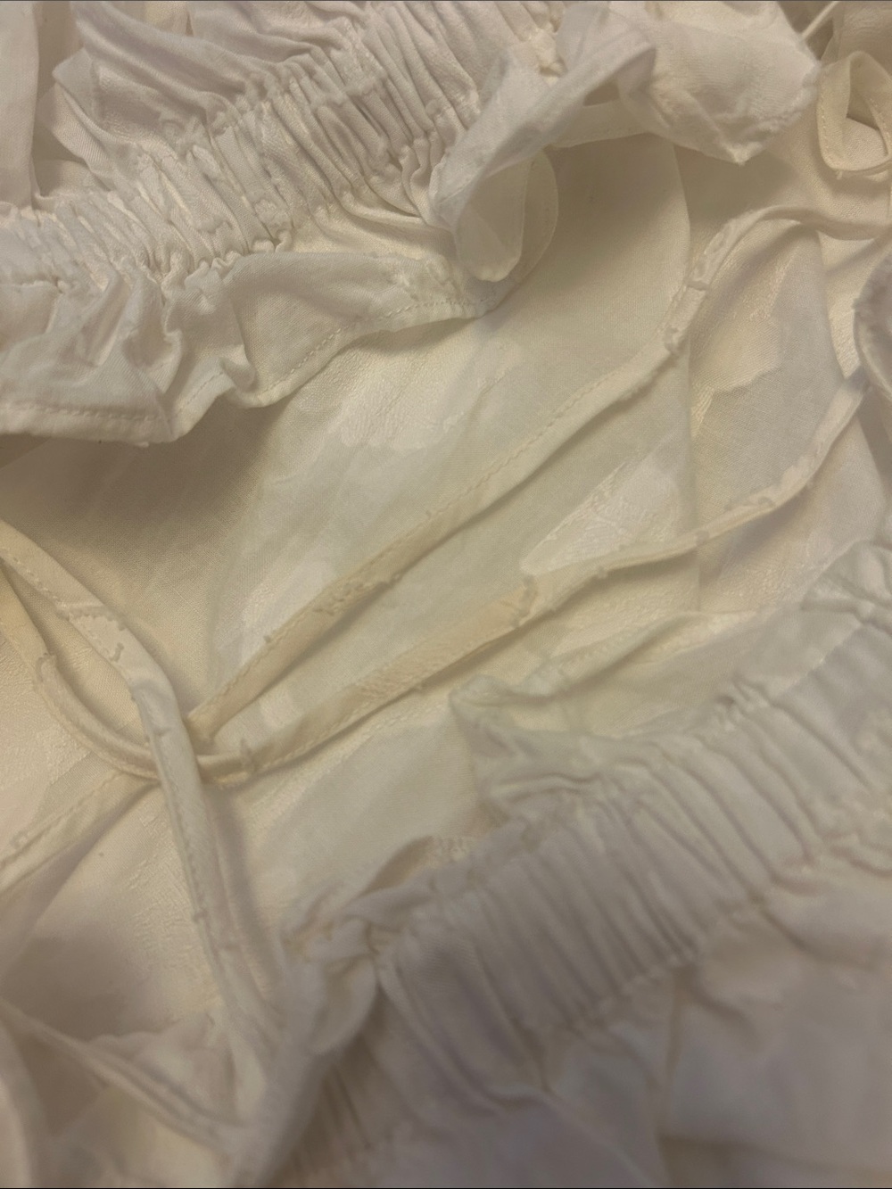 Wray medium white cloud print halter dress - Picture 10 of 12
